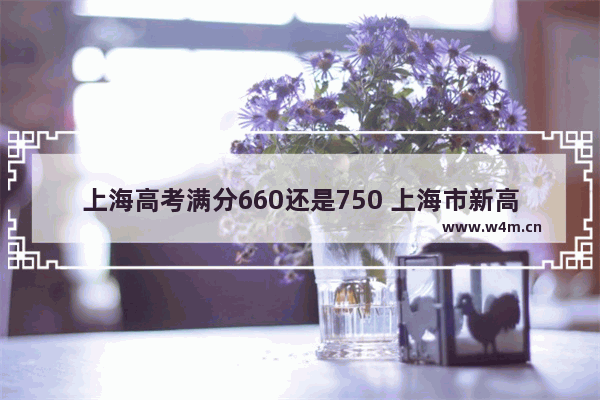 上海高考满分660还是750 上海市新高考分数线