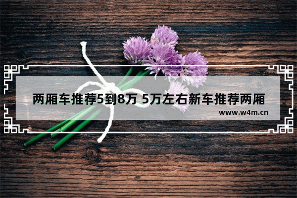 两厢车推荐5到8万 5万左右新车推荐两厢车型有哪些呢