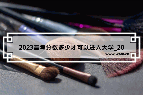 2023高考分数多少才可以进入大学_2023新高考分数线怎么划分