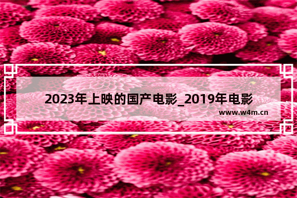 2023年上映的国产电影_2019年电影排行榜前十名科幻片