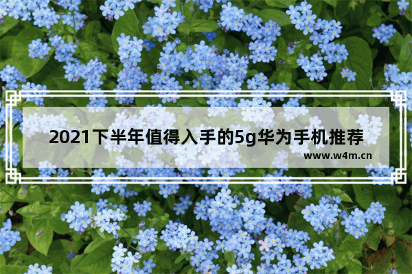 2021下半年值得入手的5g华为手机推荐 华为5g高端手机推荐哪款好一点