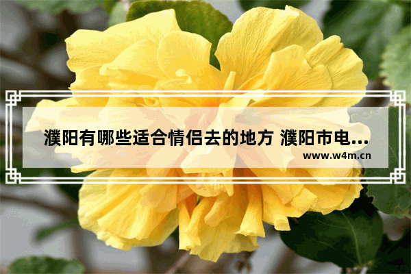 濮阳有哪些适合情侣去的地方 濮阳市电影院最新电影有哪些啊多少钱