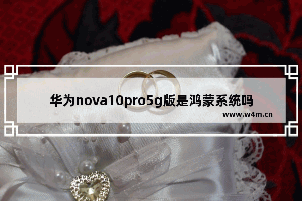 华为nova10pro5g版是鸿蒙系统吗 华为手机推荐5g鸿蒙系统吗