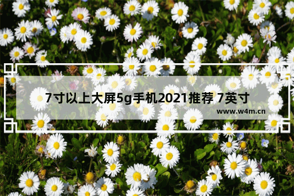 7寸以上大屏5g手机2021推荐 7英寸以上大屏5g手机推荐