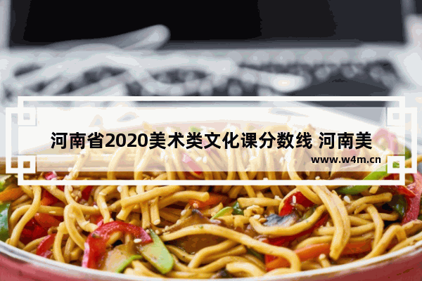 河南省2020美术类文化课分数线 河南美术类高考分数线