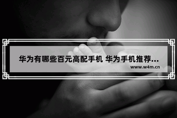 华为有哪些百元高配手机 华为手机推荐百元手机