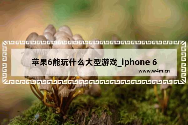 苹果6能玩什么大型游戏_iphone 6可以玩什么高画质的手游