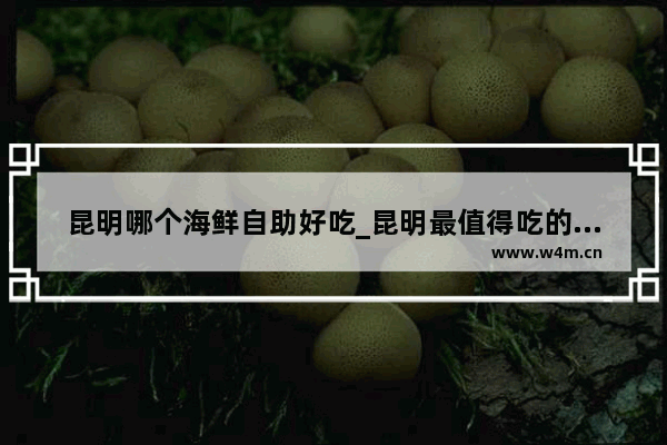 昆明哪个海鲜自助好吃_昆明最值得吃的十家店