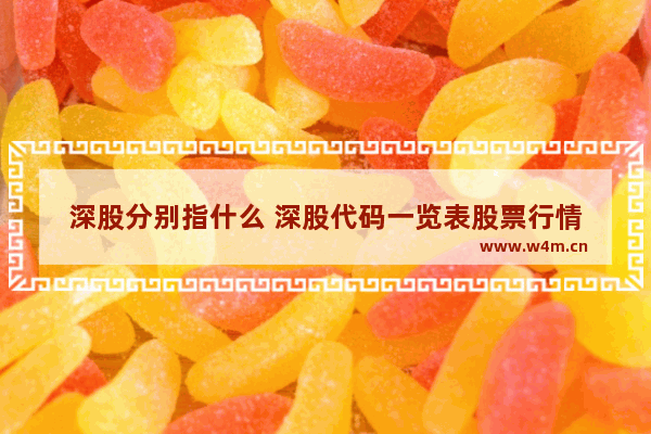 深股分别指什么 深股代码一览表股票行情