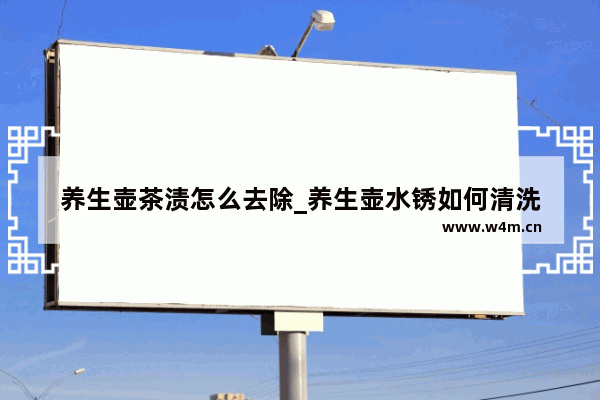 养生壶茶渍怎么去除_养生壶水锈如何清洗