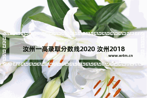 汝州一高录取分数线2020 汝州2018中高考分数线