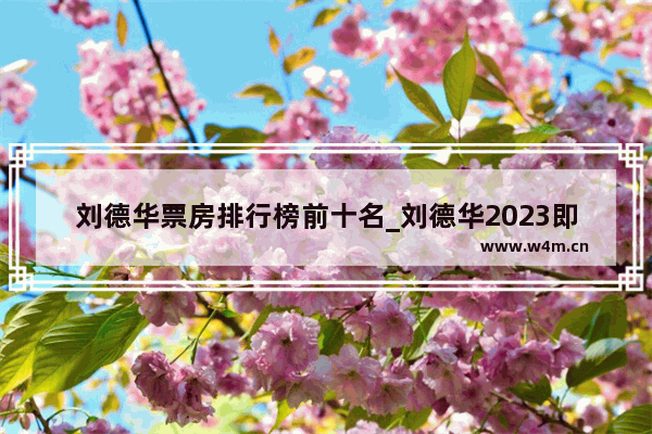 刘德华票房排行榜前十名_刘德华2023即将上映的十大电影