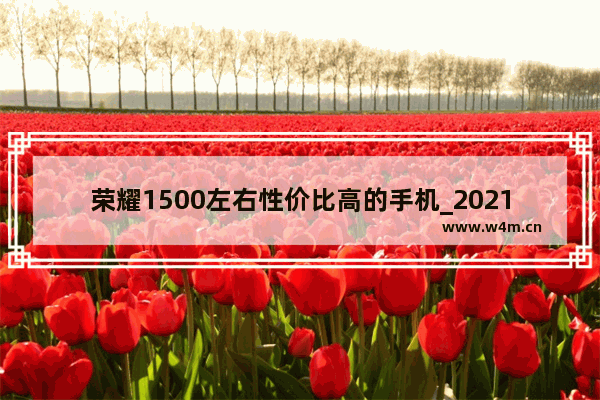 荣耀1500左右性价比高的手机_2021建议买的华为荣耀直屏手机