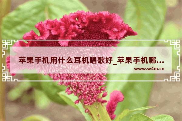 苹果手机用什么耳机唱歌好_苹果手机哪一款蓝牙音质最好