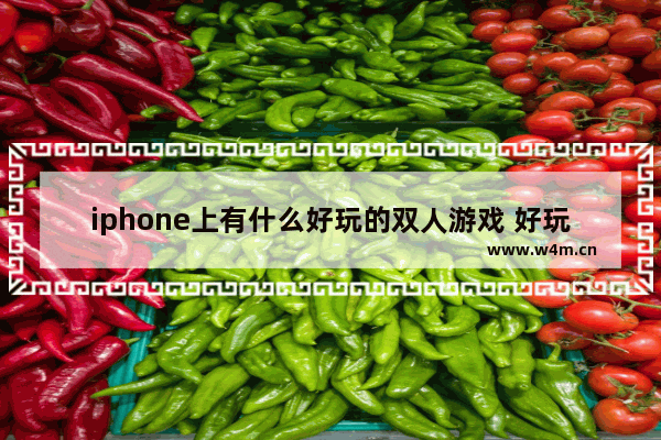 iphone上有什么好玩的双人游戏 好玩的游戏推荐女生双人玩的