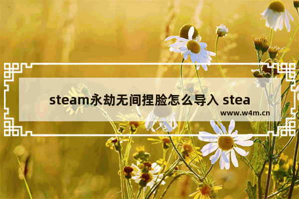 steam永劫无间捏脸怎么导入 steam捏脸的游戏推荐