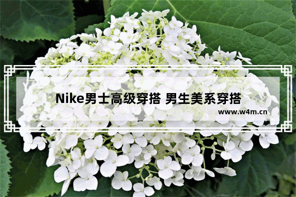 Nike男士高级穿搭 男生美系穿搭