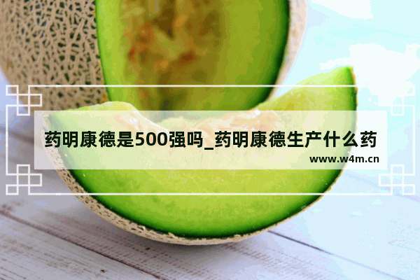 药明康德是500强吗_药明康德生产什么药物