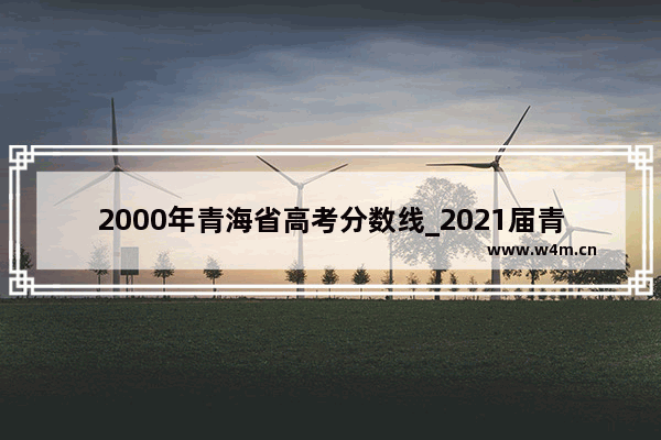 2000年青海省高考分数线_2021届青海高考分数线