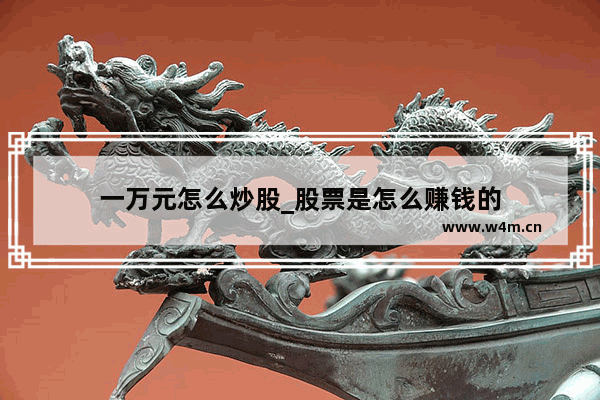 一万元怎么炒股_股票是怎么赚钱的