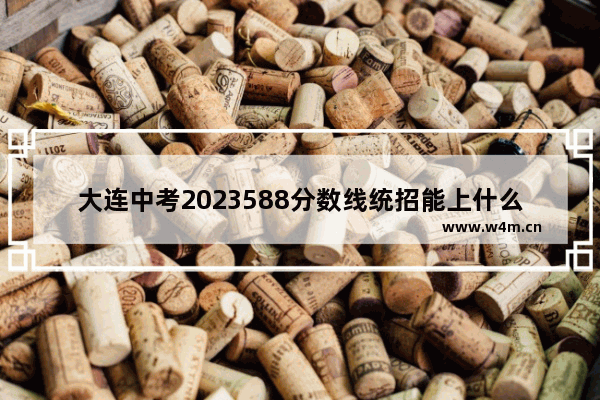 大连中考2023588分数线统招能上什么高中预测 大连信息高中高考分数线