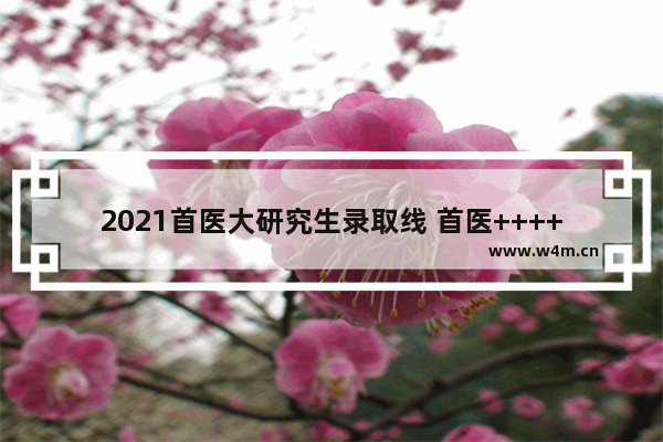 2021首医大研究生录取线 首医++++分数线