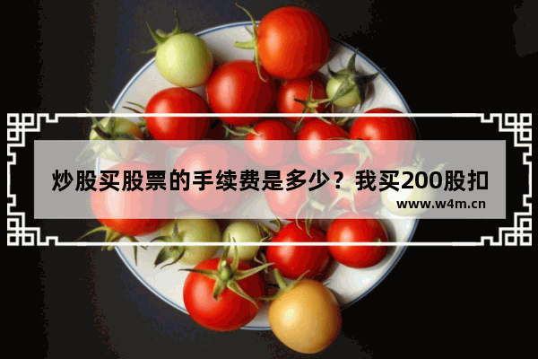 炒股买股票的手续费是多少？我买200股扣5.1元。但有些说是万三 卖出去的手续费又是怎么计算的 拉升一只股票需要多少钱