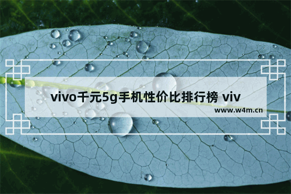 vivo千元5g手机性价比排行榜 vivo手机推荐一千多块钱性价比高