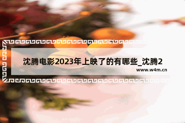 沈腾电影2023年上映了的有哪些_沈腾2023新电影叫什么