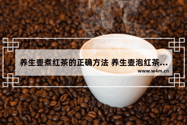 养生壶煮红茶的正确方法 养生壶泡红茶怎么用