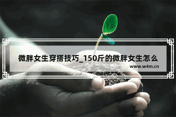 微胖女生穿搭技巧_150斤的微胖女生怎么穿搭