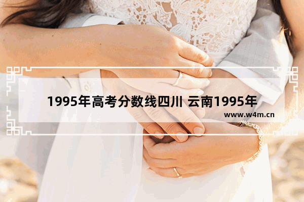 1995年高考分数线四川 云南1995年高考分数线