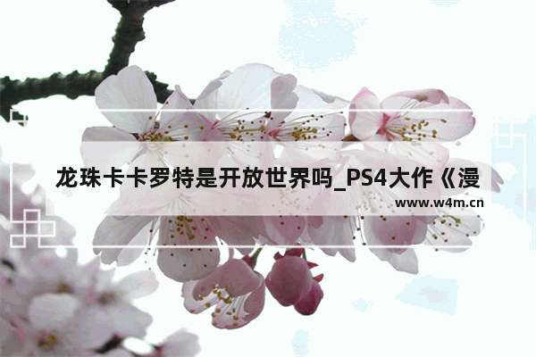 龙珠卡卡罗特是开放世界吗_PS4大作《漫威蜘蛛侠》属于开放世界游戏吗