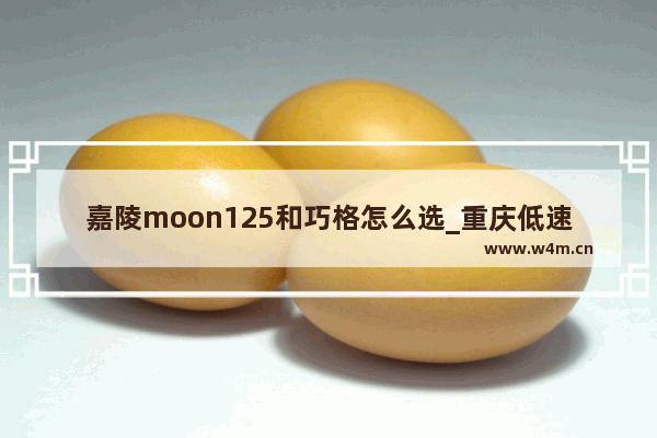 嘉陵moon125和巧格怎么选_重庆低速四轮上牌条件