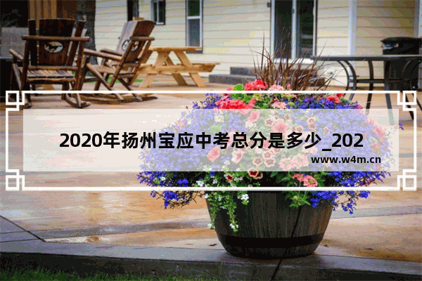 2020年扬州宝应中考总分是多少_2021江苏扬州中考切分线