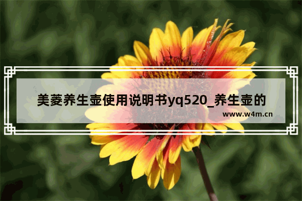 美菱养生壶使用说明书yq520_养生壶的使用方法