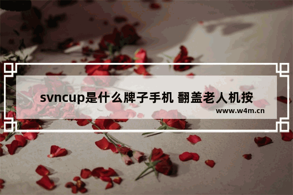 svncup是什么牌子手机 翻盖老人机按键手机推荐