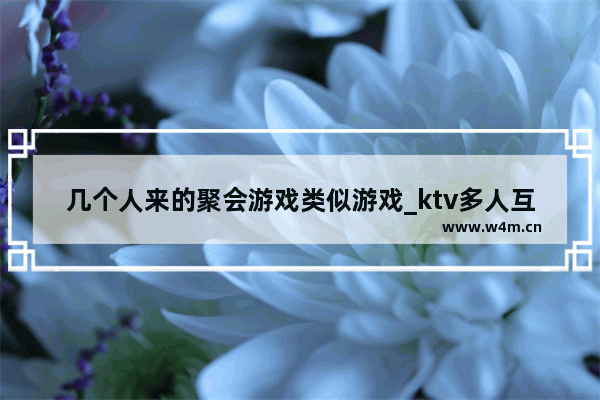 几个人来的聚会游戏类似游戏_ktv多人互动小游戏