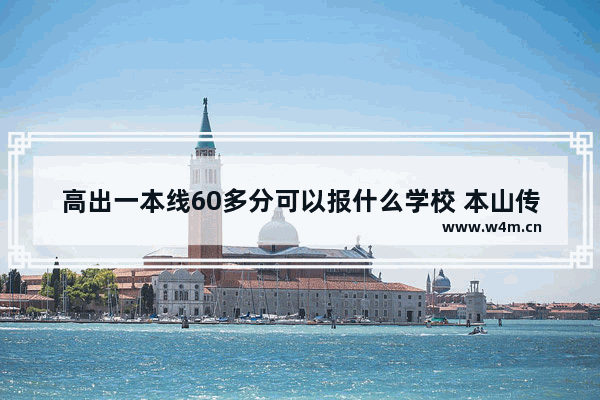 高出一本线60多分可以报什么学校 本山传媒艺考分数线高考