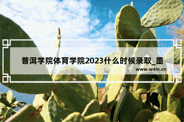 普洱学院体育学院2023什么时候录取_墨江一中录取分数线2021年