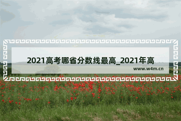 2021高考哪省分数线最高_2021年高考最多的分数是多少