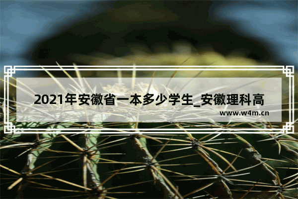 2021年安徽省一本多少学生_安徽理科高考分数线降低的原因