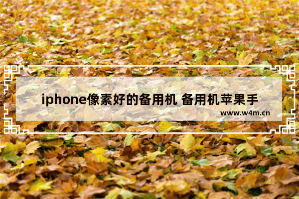 iphone像素好的备用机 备用机苹果手机推荐哪款好一点