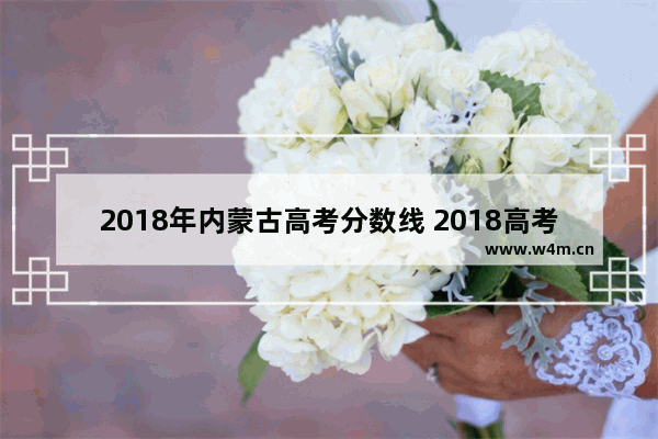 2018年内蒙古高考分数线 2018高考分数线一览