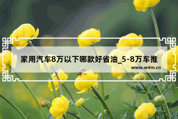 家用汽车8万以下哪款好省油_5-8万车推荐自动省油