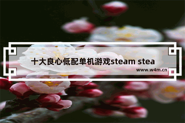 十大良心低配单机游戏steam steam 单人射击游戏推荐