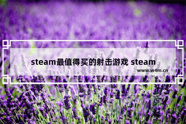 steam最值得买的射击游戏 steam游戏推荐射击类免费单机