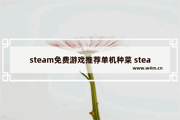 steam免费游戏推荐单机种菜 steam免费游戏推荐单机种菜