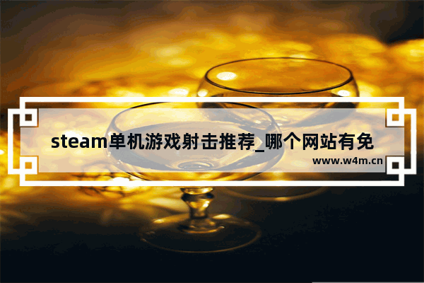 steam单机游戏射击推荐_哪个网站有免费的单机游戏