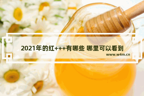 2021年的红+++有哪些 哪里可以看到最新电影发布情况呢